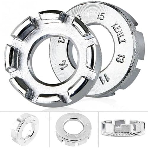Portable Cycle Spoke Nipple Key Bike Bicycle Wheel Rim 8 Way Wrench Spanner Bike Repair Tool Durable Hand Tools
