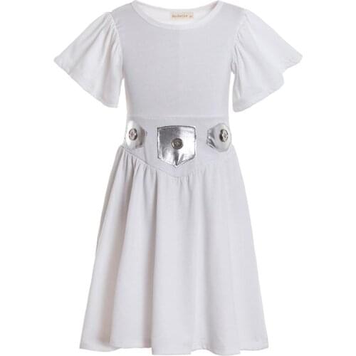 Princess Leia costume, leia outfit,Girls dress,Twirl dress,Halloween Costumes,leia Birthday Outfit,Toddler Dress