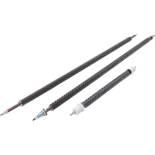 300W/400W/500W/600W/700W/800W/900W Straight Fin Radiator Heating Tube with 26mm Ceramic Cap for Heat Sinks (2 pieces)