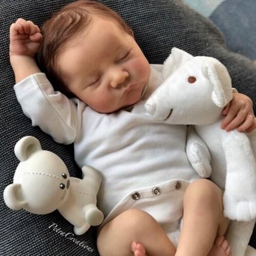 Baby 12 Inches Reborn Baby Simulation Doll Parts DIY Blank Doll Baby Toys Children Birthday Gifts Silicone Doll Real Baby