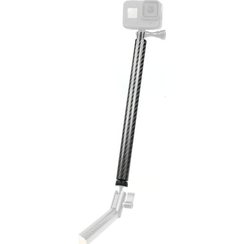 Carbon Fiber SelfieStick Extension Rod Pole Buoyancy Float Grip 1/4" Tripod Adapter for GoPro 9 Insta360 ONE X R for OSMO Action
