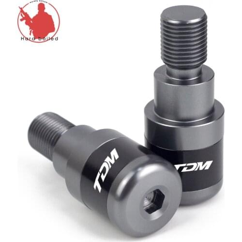 For Yamaha TDM 850 1991-1999 TDM 900A 2004-2010 7/8" CNC Motorcycle Handlebar Grip Ends Weights Anti Vibration Silder Plug