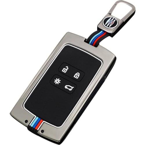 Car Key Protective Case for Megane/Koleao with Key Chain