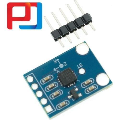 10PCS ADXL335 three-axis PULAR output accelerometer tilt angle module original alternative MMA7260 GY-61 transducer 3V-5V