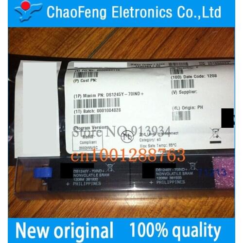 2pieces DS1245Y-70IND+ DS1245Y-70IND DS1245Y DIP