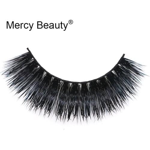 3D faux mink Eyelashes long false lashes 100% Hand Made EyeLash Extensions Eyelash curler Eye Makeup kit