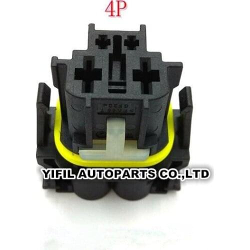 4 Pin/Way Waterproof Fan Plug Connector For Mercedes-Benz GLE GLC CLS Class C Class B For BMW 1 Series 2 Series 3 Series