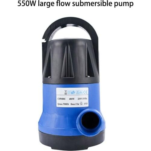 550W large flow submersible pump large pump automatic submersible pump