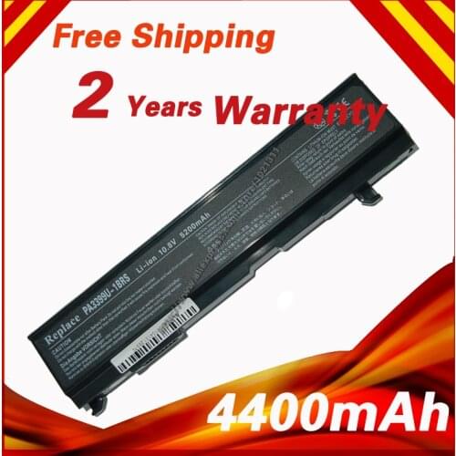 6 cells Laptop Battery for Toshiba PA3399U PA3399U-2BAS PA3399U-2BRS PA3399U1BAS PA3399U1BRS PA3399U2BAS PA3399U2BRS PABAS057