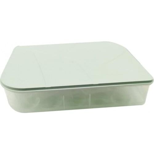 60% Hot Sale 20 Grids Eggs Tray Thicken Transparent Plastic Eggs Storage Box Container Egg Holder For Home Kitchen Refrigerator