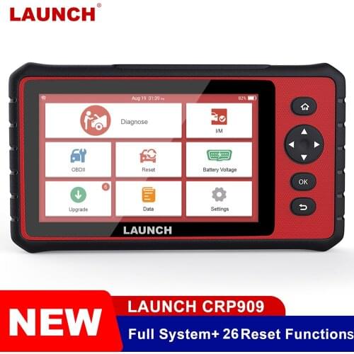 LAUNCH CRP909 OBD2 Diagnostic Tools Full System Multi-language WIFI Diagnostic Tool OBD Automotive Scanner 15 Special Function