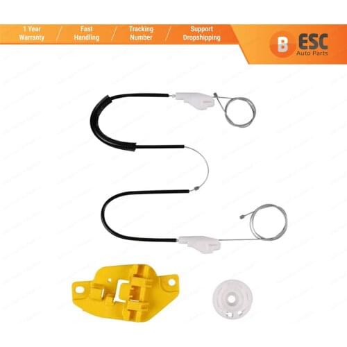 ESC Auto Parts EWR252 Electrical Power Window Regulator Repair Kit Front Right Door for 8240425010 Hyundai Accent MK2 2000-2006