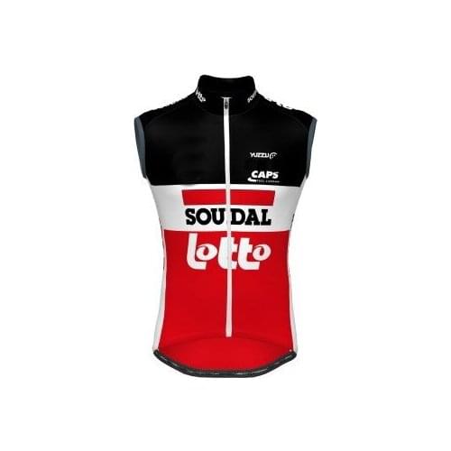 WINDSTOPPER WINDPROOF 2021 LOTTO SOUDAL TEAM ONLY CYCLING GILET SLEEVLESS VEST JERSEY WEAR ROPA CICLISMO
