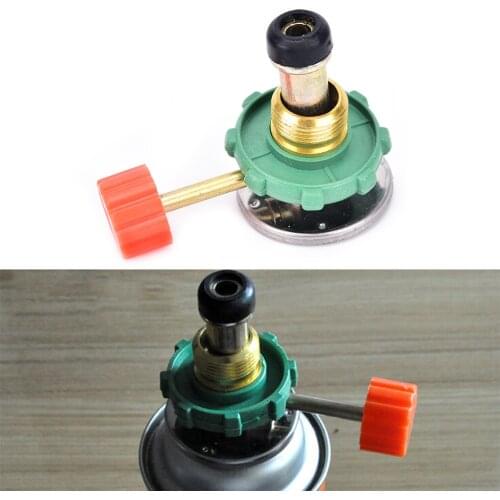 1Pc Propane Refill Adapter Gas Cylinder Tank Coupler Heater for Camping Hunting