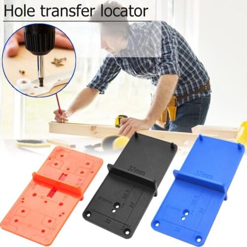 35mm 40mm Hinge Hole Drilling Guide Locator Hole Opener Template Door Cabinets DIY Tools For Woodworking Hand Tools Set