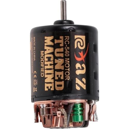 540 Motor 55T RC Brushed Motor with 60A ESC BEC Combo for 1/10 Traxxas Hsp Redcat Rc4wd Tamiya Axial scx10 D90 HPI Rock Crawler