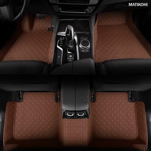 MATIKOHI Custom car floor mat for chery tiggo 3 5 qq 3x 5x 4 8 for chery all models Auto accessories foot mats for cars