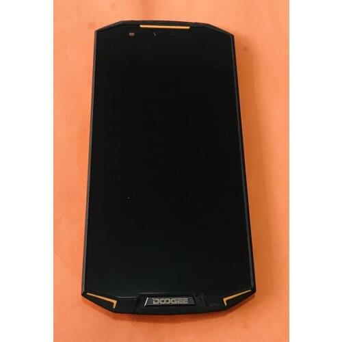 Used Original Touch screen + LCD display+ Frame for DOOGEE S70 MTK P23 Octa Core Free shipping