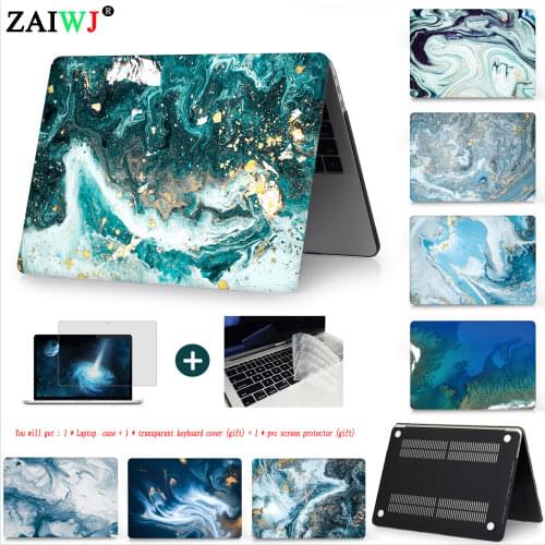 New Laptop Case For Macbook M1 Air Pro Retina 13.3 Touch ID 11 12 13 15 16 inch A2179 A2337 A2251 A2289 A2338 printing cover