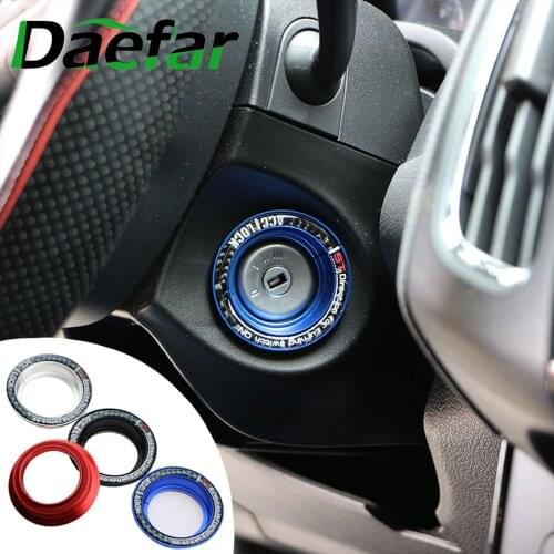 Daefar Luminous Ignition Switch cover key switch decoration ring for Ford Focus 2 3 4 MK2 MK3 MK4 Kuga Escape Everest Mondeo