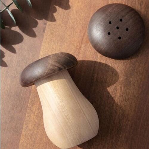Cute Japanese Style Toothpick Holder Mushroom Box Home Storage Organizer Decoration Kitchen Tool For Toothpick Fruit Kawaii