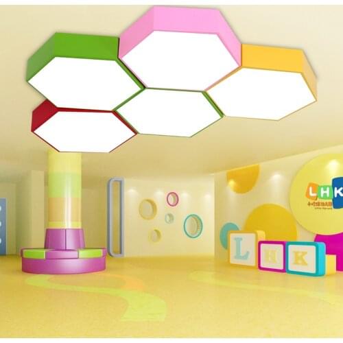 Childrens room cartoon bedroom lamps kindergarten nursery led ceiling lamp mother and baby shop creative LED ceiling lights