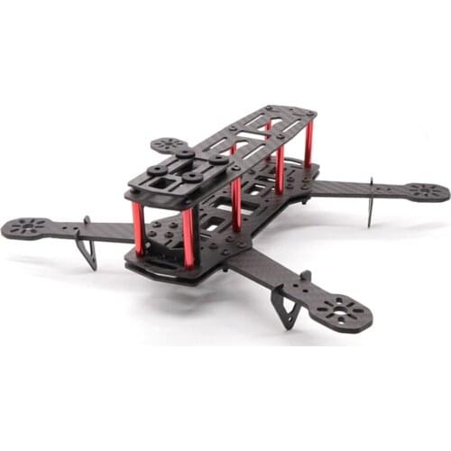 HSKRC QAV250 V3 250mm Wheelbase 5 Inch 3/4mm Arm Frame Kit Carbon Fiber for RC Drone FPV Racing