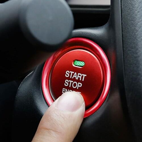 START Engine Button Replace Cover STOP Key Accessories Switch Decoration Universal For Mazda 3 BM BN 6 GJ1 GL CX-4 CX4 CX-5 CX5