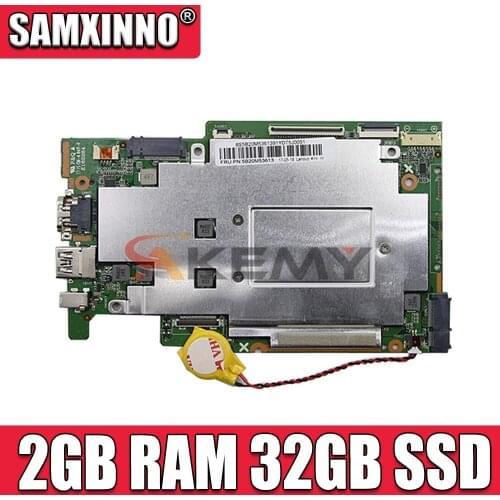 Akemy For Lenovo Ideapad 110-11IBR 110S-11IBR Laptop Motherboard 5B20M53679 2GB RAM 32GB SSD N3060 1.6GHz CPU