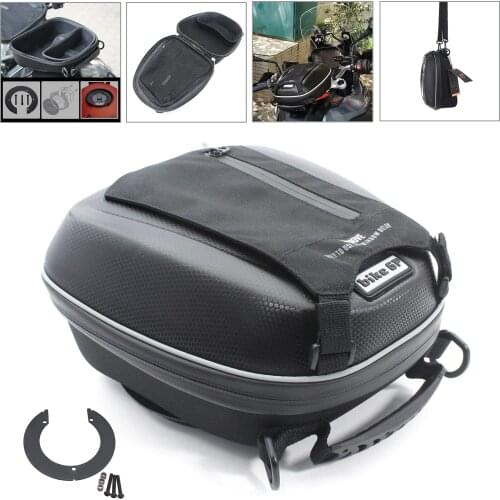 Black Fuel Tank Bag Luggage Mounting Bracket For CAGIVA Agusta Brutale 750-910-1078 2009 F4 750-1000 Mito 125 Motorcycle