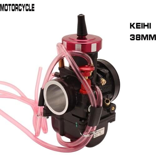 Motorcycle PWK38 38mm Carburetor Racing Carb For Honda Suzuki Kawasaki Carburetors ATV UTV Dirt Bike Motocross Supermoto Of