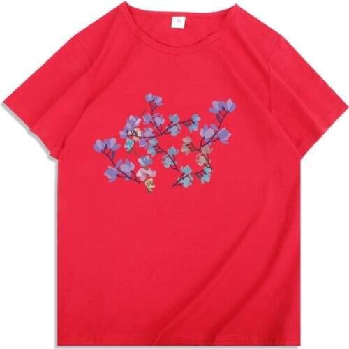 Print Flowers T-Shirt O-Neck Long Sleeve Mens T Shirt For Male Lycra And Cotton T-Shirts Man Clothing TShirt Brand Tees