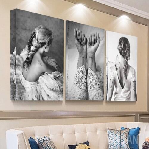 Ballet Girls Scandinavia Posters and Prints Wall art Decorative Picture Canvas Painting For Living Room Home Decor Unframed