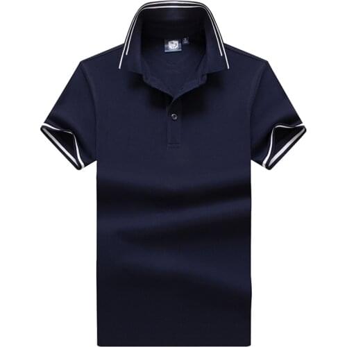 New Spring/Summer High Quality Men Polo Shirt Casual Business Social Male Cotton Shirt Breathable Shirt Quick-Drying 9988 4XL