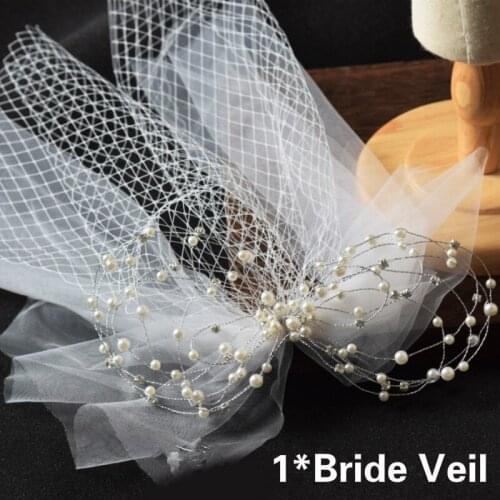 SHEWG YI DRESS Wedding Short Veils