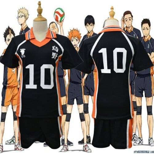 Volleyball Basketball Sportswear Training Suit Cosplay Costume Summer New Short Sleeve Running Fitness Sportswear Jersey Uniform