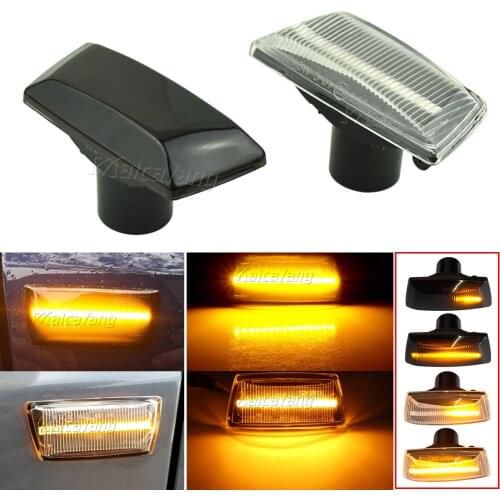 For Opel Astra H MK5 Insignia Zafira Corsa D MK4 Meriva Adam Led Dynamic Turn Signal Light Side Marker Sequential Blinker