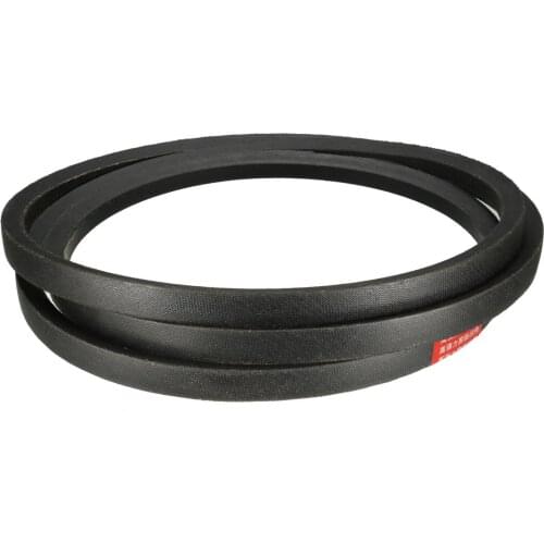 Uxcell V Belt Equipment Transmission Rubber, Black Replacement Drive Belt