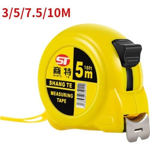 3/5/7.5/10M High Precision Steel Measurement Tape System Auto Lock Tape Measure Retractable Professional Measuring Tool