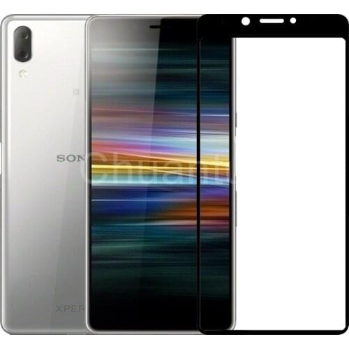 75 Pcs/Lot 2.5D Premium Tempered Glass for Sony Xperia L3 5.7'' Full Cover Screen Protector Protective Film for Sony Xperia L4