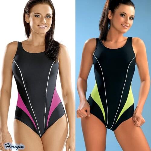 One Piece Swimsuit 2019 New Summer Women Casual Sleeveless Square Collar Skinny Push Up Padded Patchwork Jumpsuits