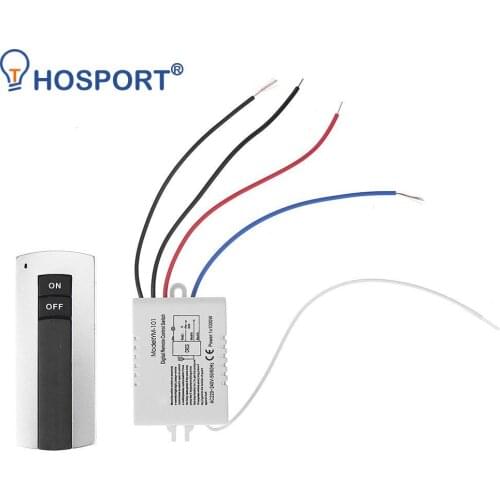 1/2/3 Channel ON/OFF 220V Wireless Remote Control Switch Receiver Transmitter for Lamp Light Electrical Equipments Drop Ship