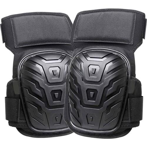 1 Pair Work Knee Pads with Gel Padding Adjustable Straps for Gardening Construction Works for mechanical/gardening/cleaning EK