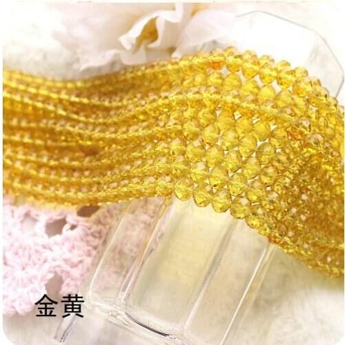 10mm 720cs/pag Topaz Crydtal Glass Faceted DIY Bracelet Jewery Making Beads ,Crystal Rondelle Beads
