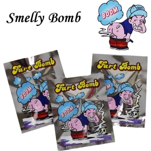 10Pcs/set Practical Jokes Fool Funny Joke Tricky Toy Funny Fart Bomb Bags Aroma Bombs Smelly Stink Bomb Novelty Gag Toys