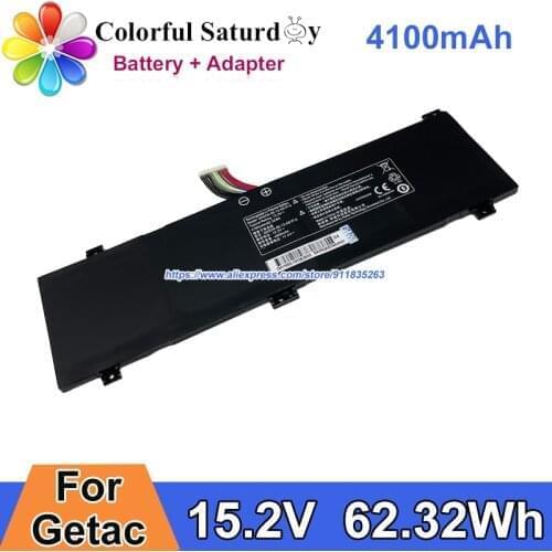 15.2V 4100mAh GK5CN-00-13-4S1P-0 MECH 17-G1R MECH-17 G1RX Laptop Battery GK5CN-00-13-4S1P-0 For Getac GK5CN6Z XMG Neo 15 Turing