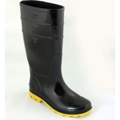 200 Siyah - Sarı İş Çizmesi 43 Numara