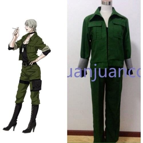 2016 GANGSTA Gina Paulklee Uniforms Cosplay Costume