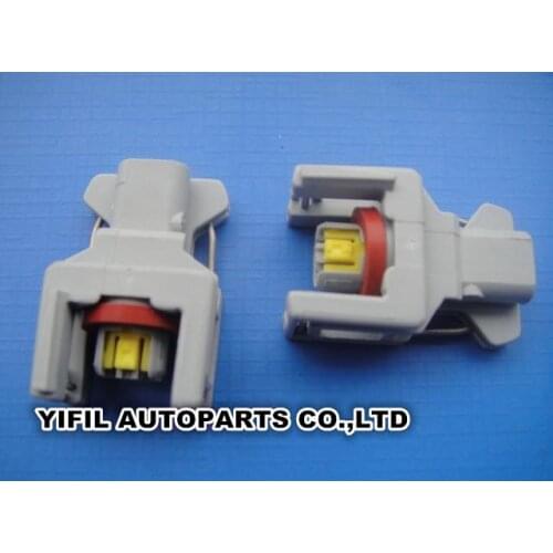 5pcs/lot 2 Pin/Way Auto Fuel Injector Waterproof Connector Spray nozzle/oil Atomizer Plug 240PC024S8014 For Delphi