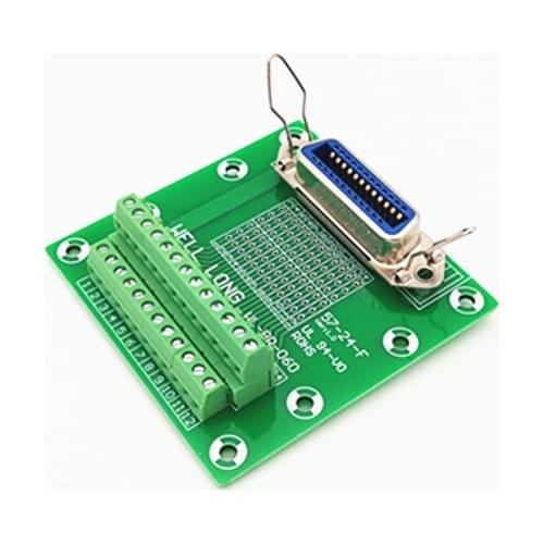 57Series 24-Pin 0.085" Vertical plug-in Female Header Connector Breakout Board